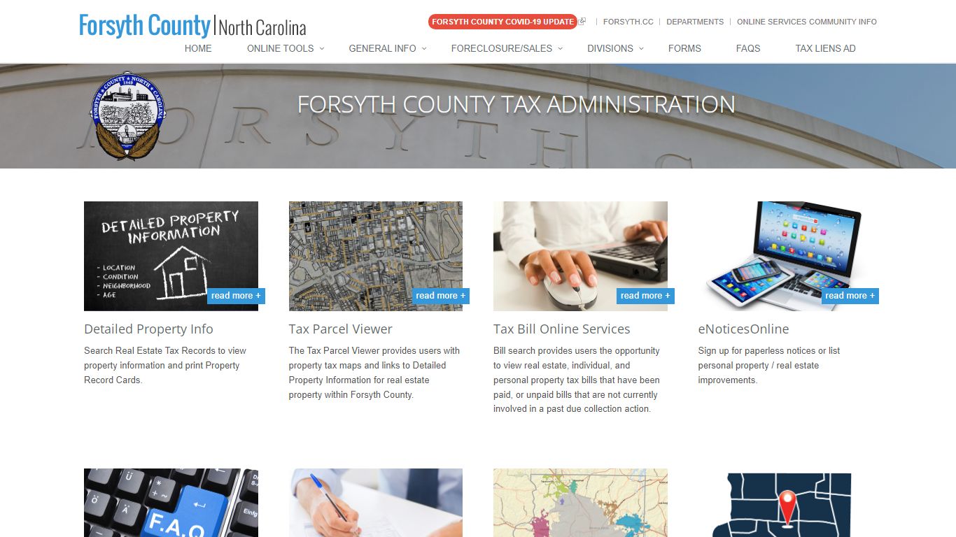 Tax Administration - Forsyth County, North Carolina